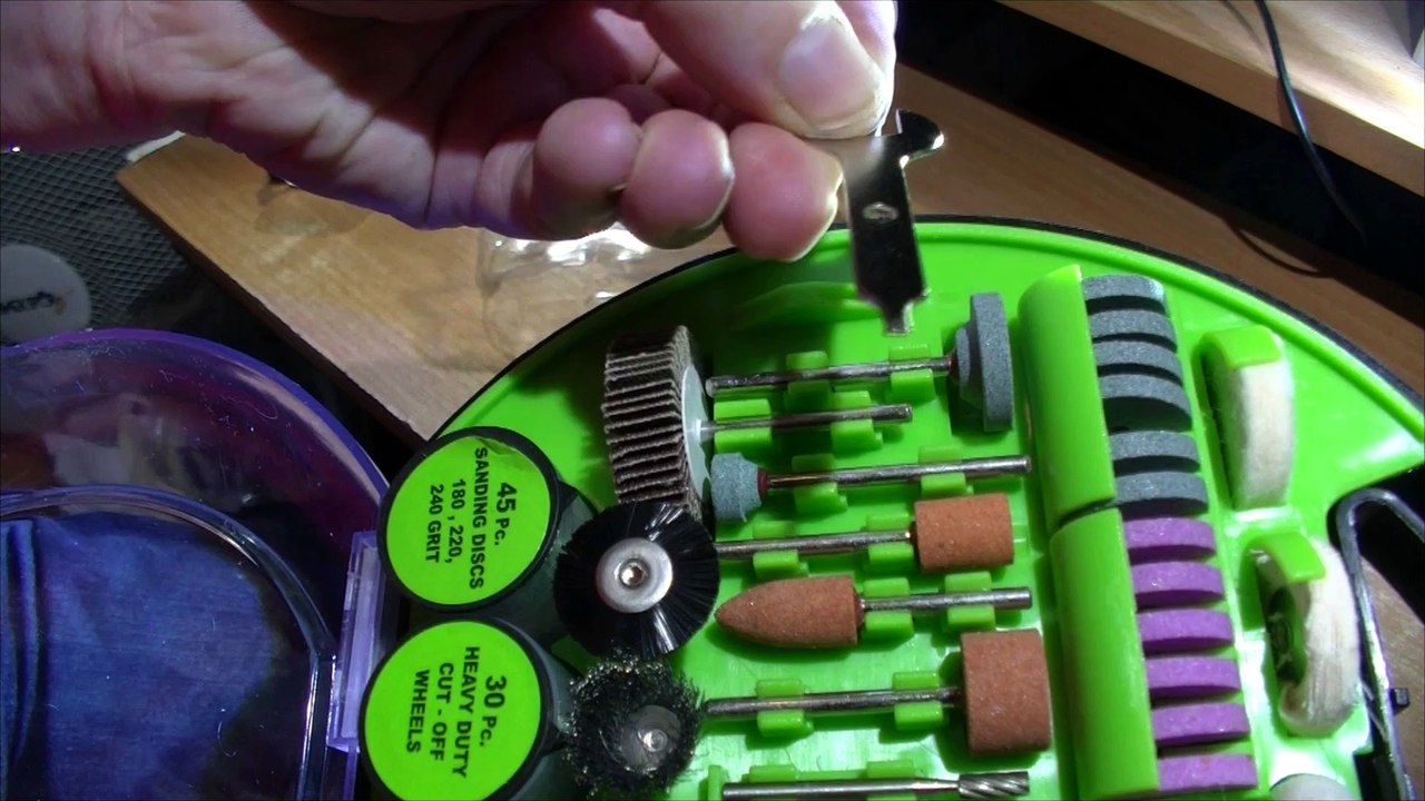 Maplin Everise 180 Piece rotary tools. N61GR. Unboxing