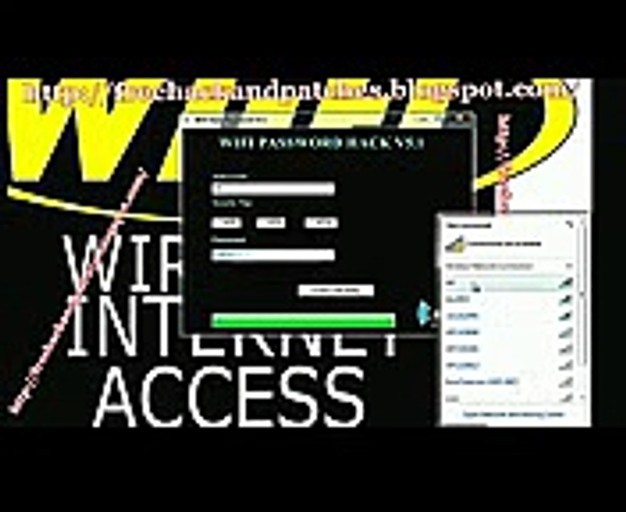 WiFi Password Hack - How to hack WiFi Password Update(February)2013.mp4 +Download Link