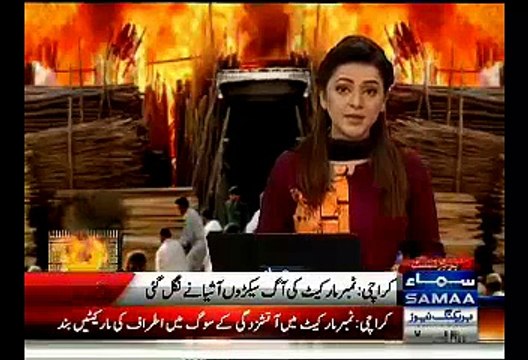 Nothing Left Except The Clothes I Am Wearing (Timber Market Resident Burst Into Tears After Fire Incident)