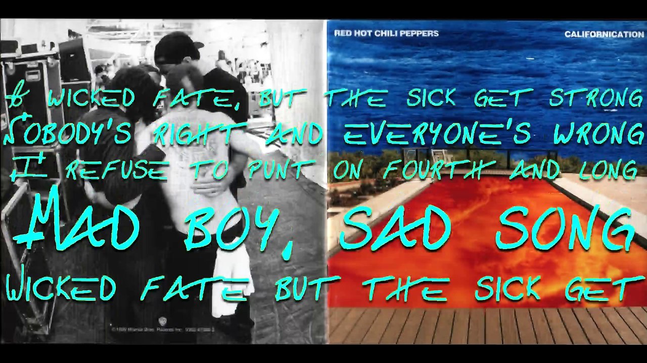 Red Hot Chili Peppers - Quixoticelixer with lyrics