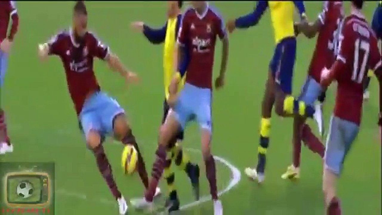 ►►► West Ham United vs Arsenal 1-2 All Goals & Highlights 28/12/2014 ◄◄◄