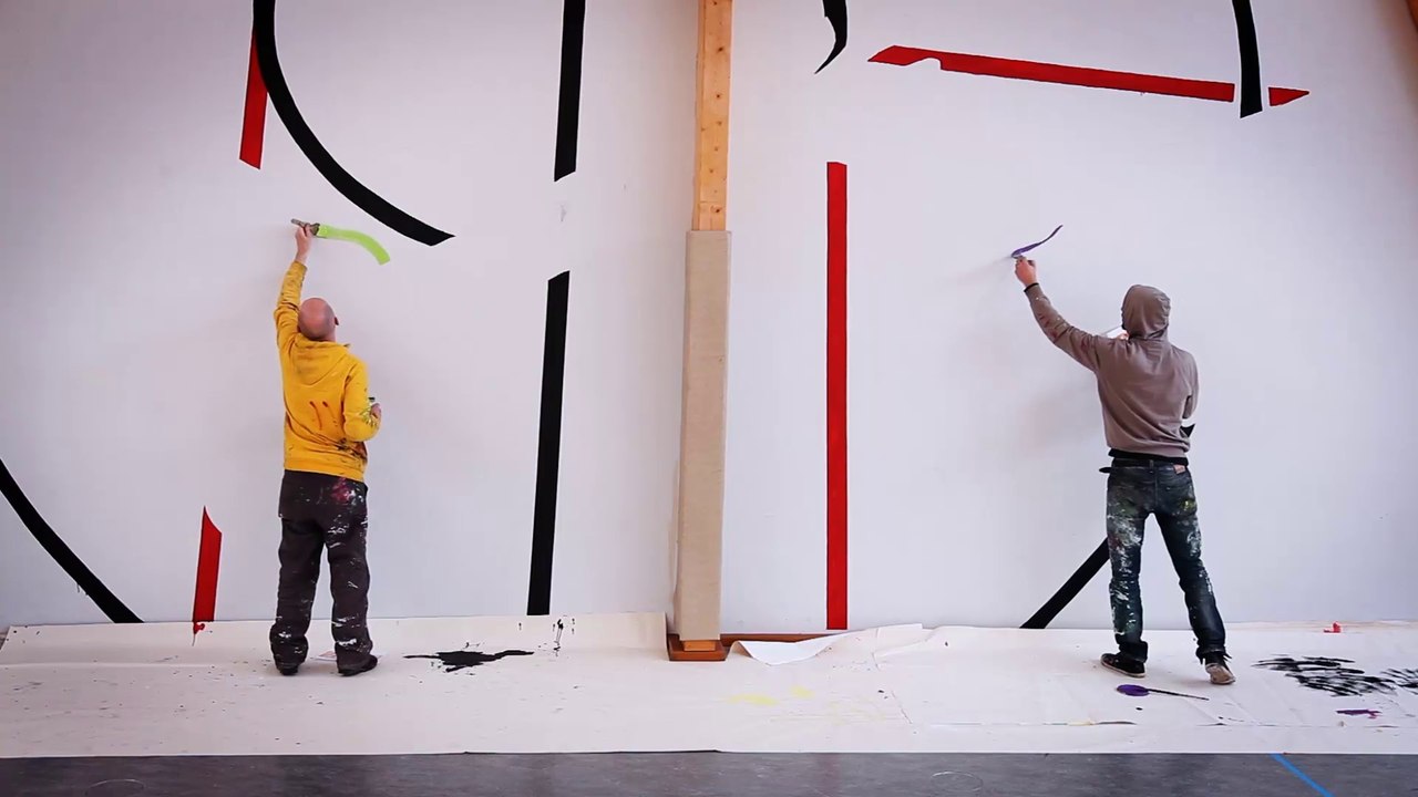 FRESQUE MURALE salle de sport PIPRIAC 35