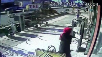 17 Kiloluk Hiltiyi Sırtına Koyup Böyle Çaldı