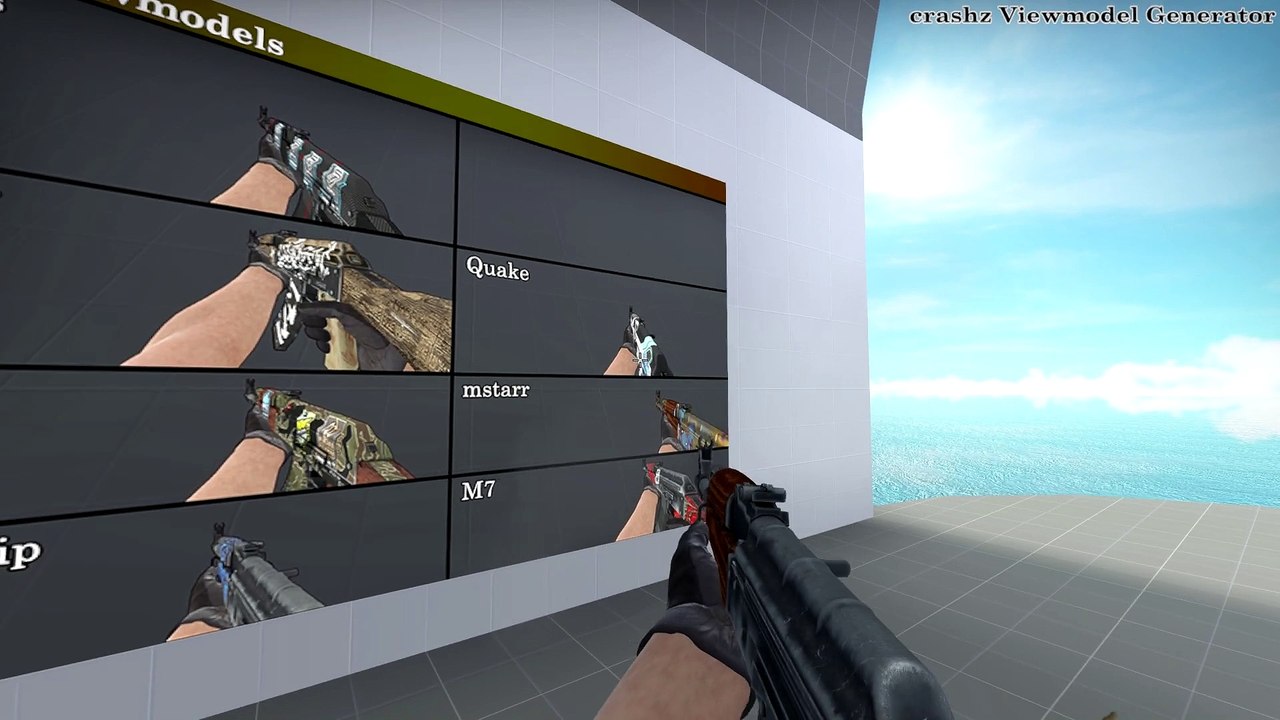 crashz' Viewmodel Generator