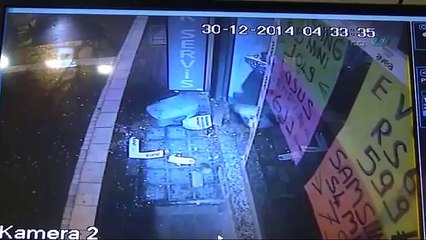 Hırsızın rahatlığı şaşırttı