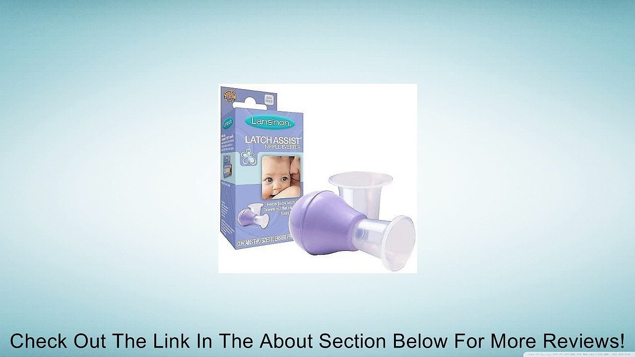 Lansinoh Nipple Everter Latch Assist for Baby Breast Feeding Breastfeeding Good Gift for Mom and Baby Fast Shipping Ship Worldwide Review