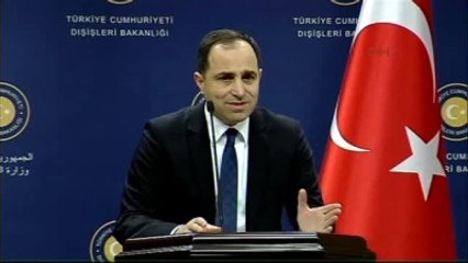 Dışişleri Sözcüsü Bilgiç Deaş'a Silah Kaçırıldığına İlişkin İddialar Mesnetsiz 3