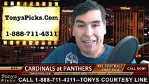 Carolina Panthers vs. Arizona Cardinals Free Pick Prediction NFC Wild Card Game NFL Pro Football Playoff Odds Preview 1-3-2015