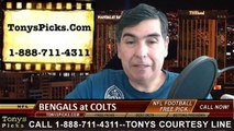 Indianapolis Colts vs. Cincinnati Bengals Free Pick Prediction AFC Wild Card Game NFL Pro Football Playoff Odds Preview 1-4-2015