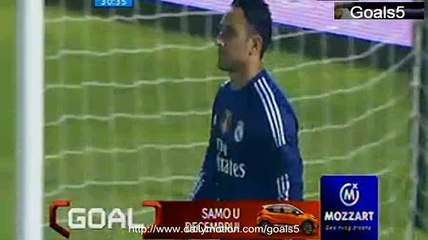 El Shaarawy Goal Real Madrid vs AC Milan 0-2 Club Friendly 30-12-2014