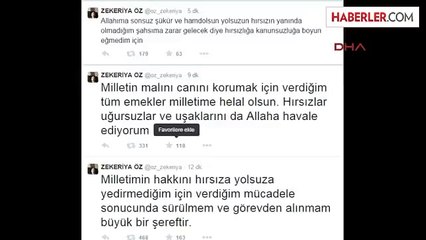 Bolu Zekeriya Öz: Milletimin Hakkını Yedirmediğim İçin Görevden Alınmam Şereftir