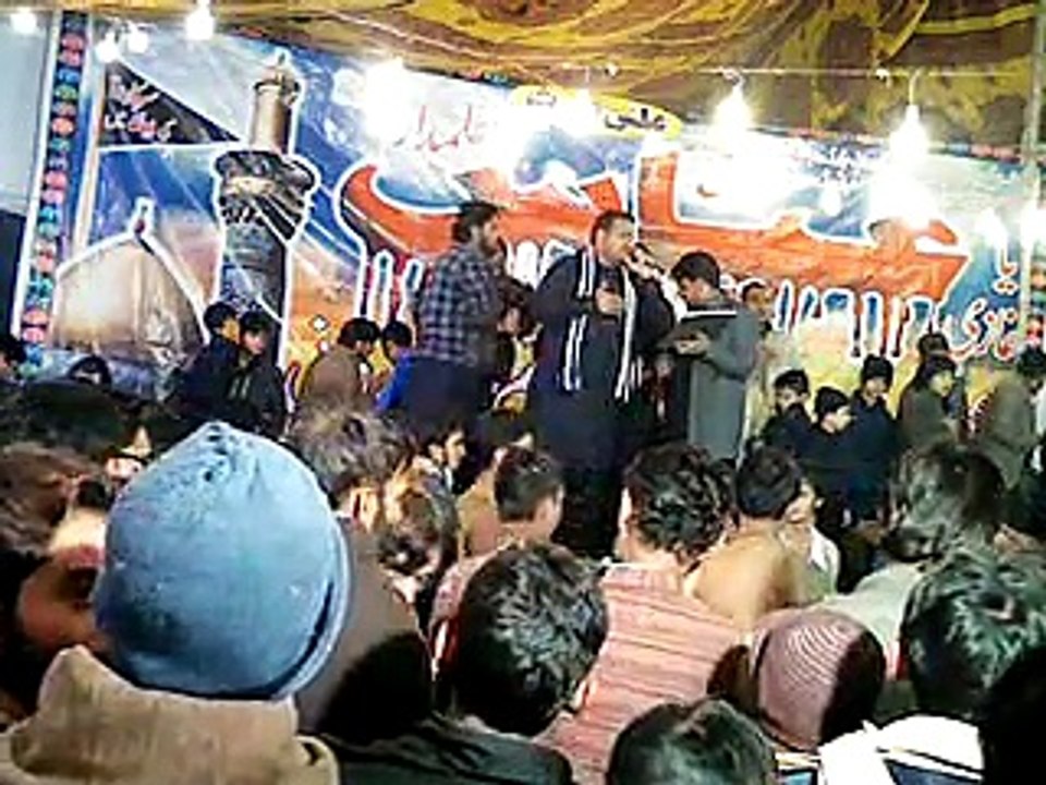 Rizwan Ali Noha Khuwani at Haveli Mureed Shah Multan 27 December 2014