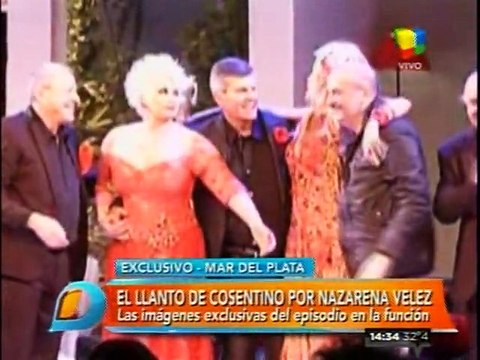 Pronto.com.ar Marcelo Cosentino llora por Nazarena Vélez