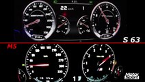 BMW M5 VS Mercedes S 63 AMG : la plus rapide est...