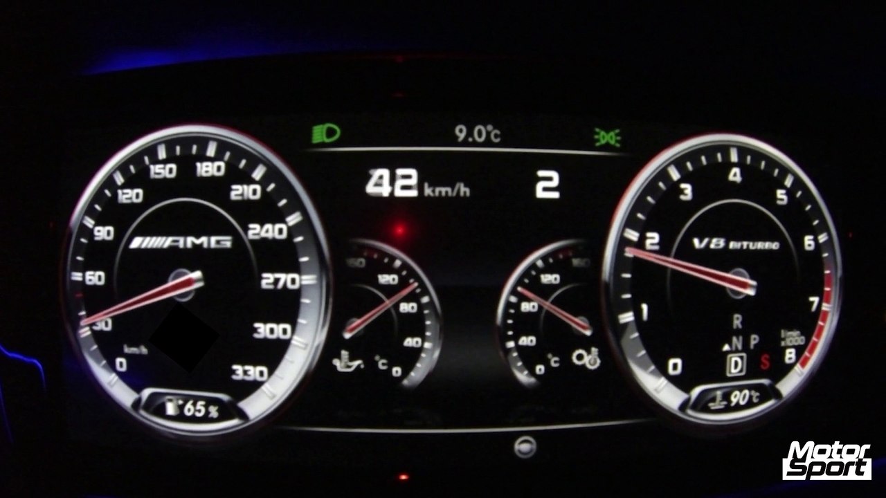 0 à 280 km/h en Mercedes S 63 AMG Coupé
