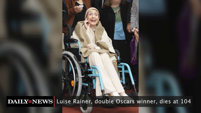 Luise Rainer, Double Oscars Winner, Dies at 104