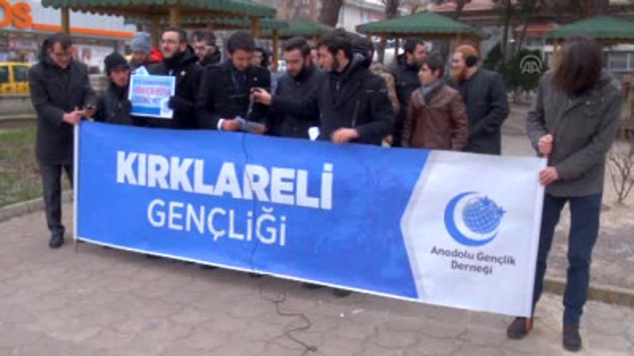 Yılbaşı Kutlaması" Protestosu