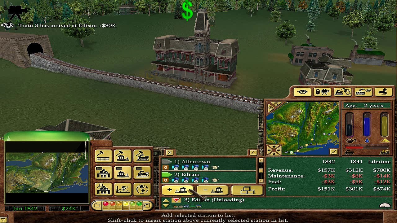Railroad tycoon 3