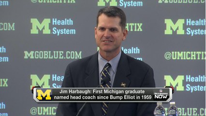 Harbaugh heads home
