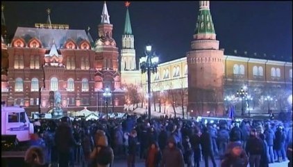 Plus de 130 personnes interpellées à Moscou lors d'une manifestation de l'opposition