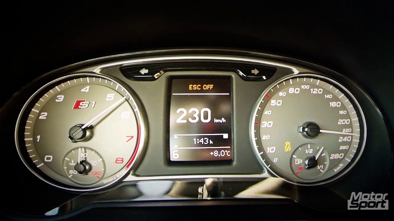 0 à 245 km/h en Audi S1