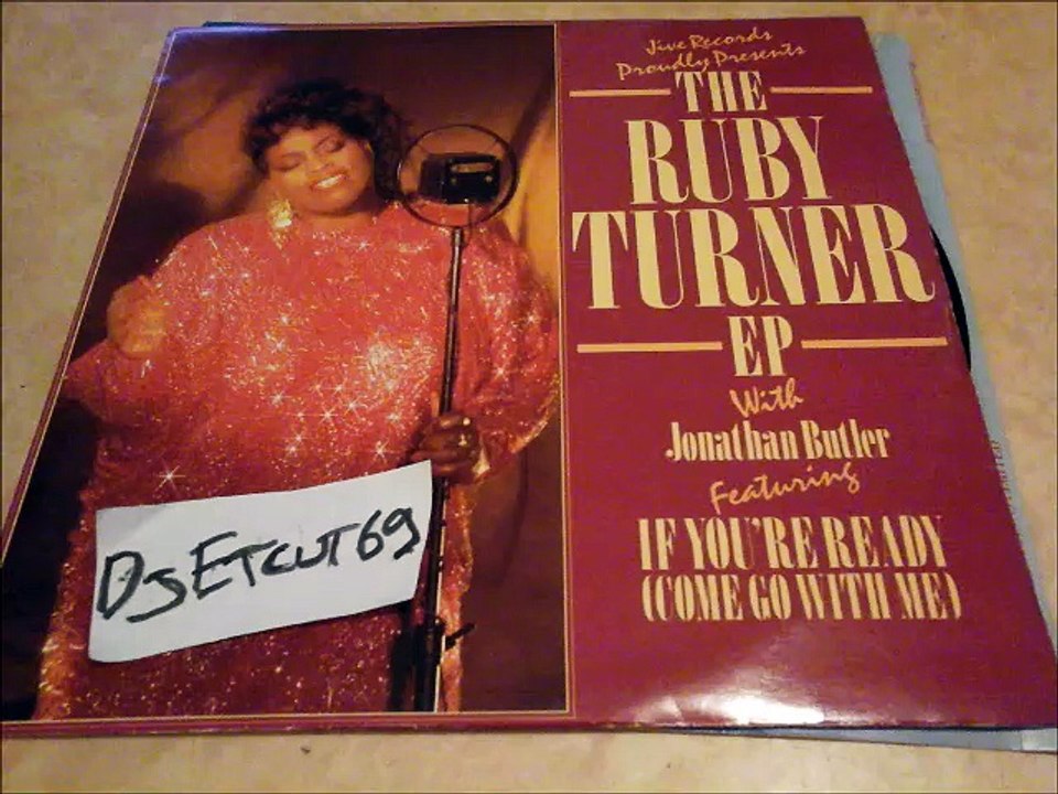 RUBY TURNER featuring Jonathan Butler -WON'T CRY NO MORE(RIP ETCUT)JIVE REC 85
