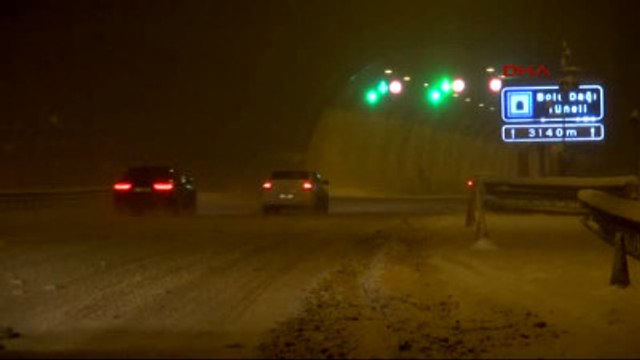 Bolu Kar Bolu Dağı'nda Ulaşımı Etkiliyor Haberine Ek