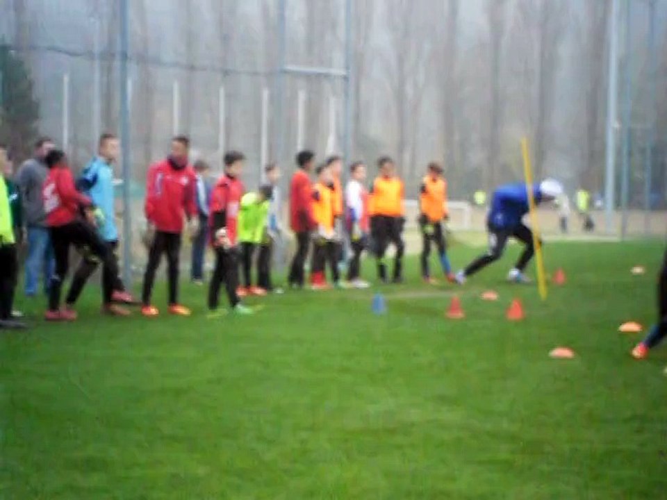 Prise de balle par mathieu