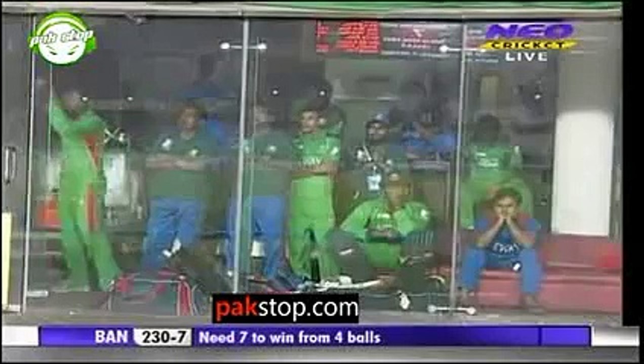 Last Over of Asia Cup FINAL 2012 l Pakistan Vs Bangladesh