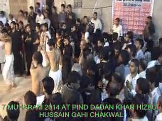 7 MUHARAM 2014 AT PIND DADAN KHAN