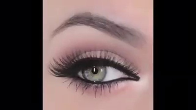 Neutral Eyes and Bold Lips Makeup Tutorial