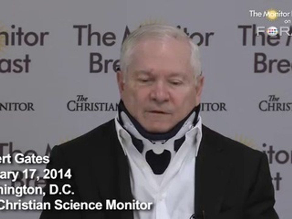 Robert Gates: Congress Should Have Declared War on Iraq