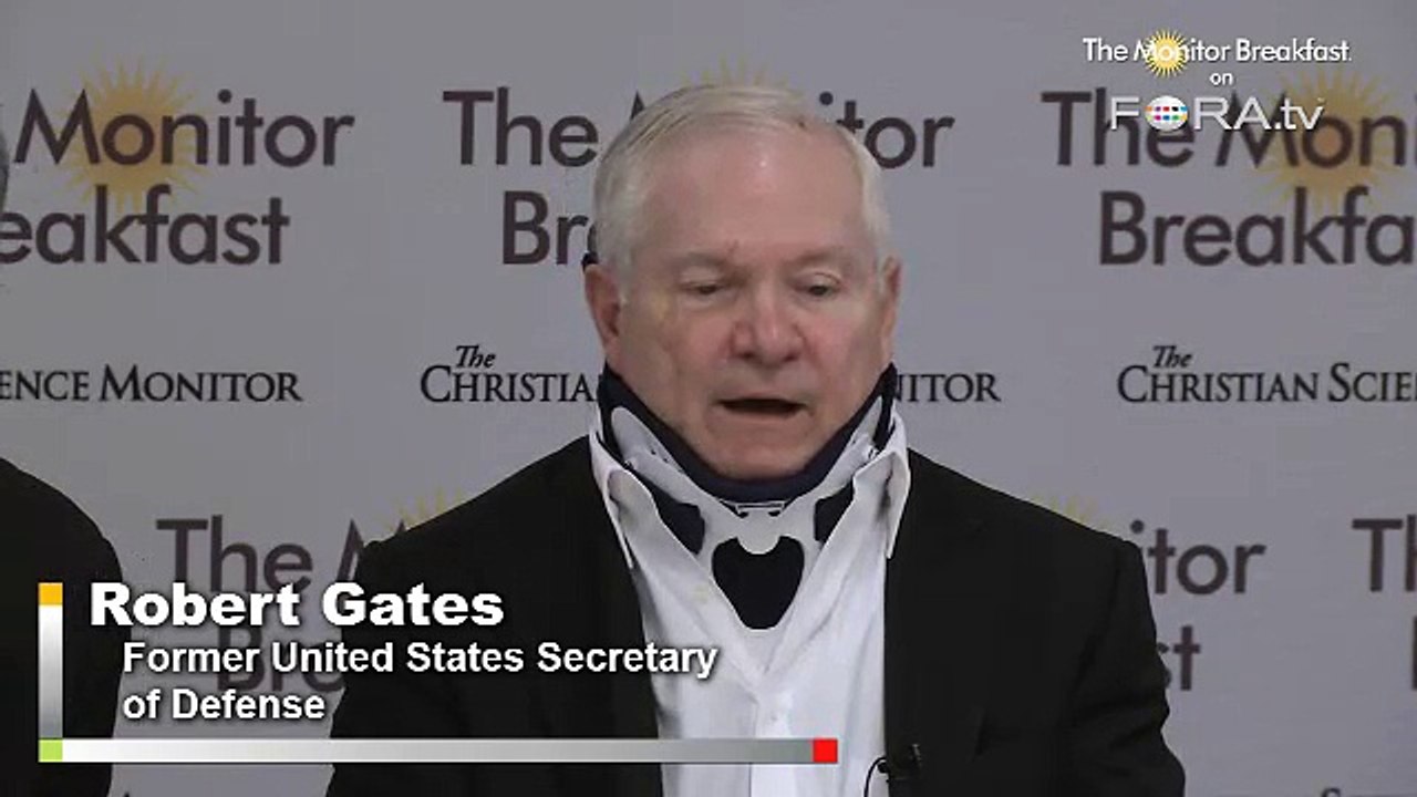 Robert Gates and Pres. Obama Agree on Iran Sanctions
