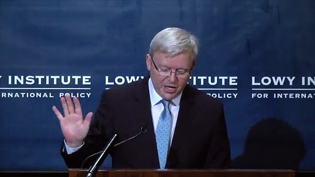 Kevin Rudd on Australian engagement with Asia