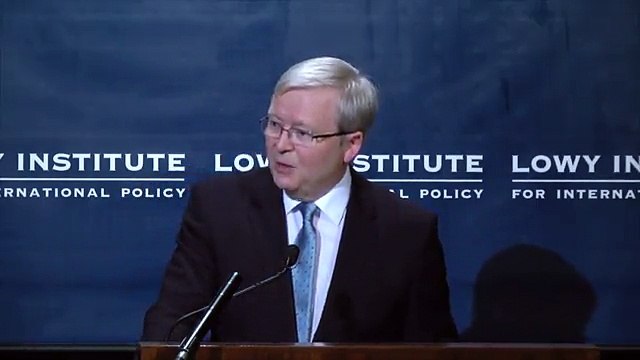 Kevin Rudd on the Asian Century
