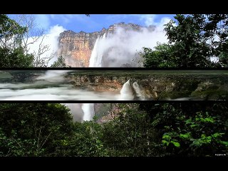 Angel vízesés ( hang nélkül )