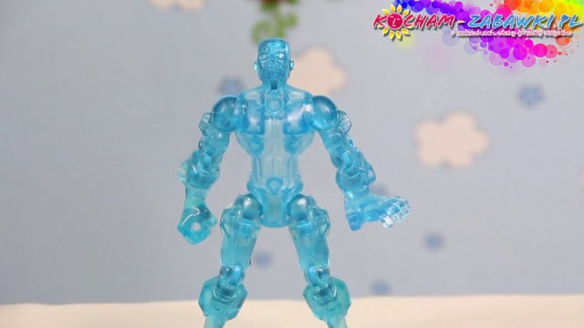 Lodowy Człowiek / Iceman / Lodowy Człowiek - Super Hero Mashers - Marvel - Hasbro - A6825 A8900 - Recenzja