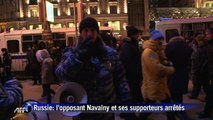 Russie: l'opposant Navalny et ses supporteurs arrêtés
