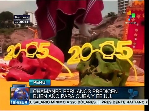 Perú: chamanes peruanos predicen buen año para Cuba y EE.UU.