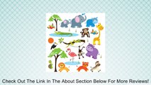 Safari Adventure Decorative Peel & Stick Wall Art Sticker Decals Review