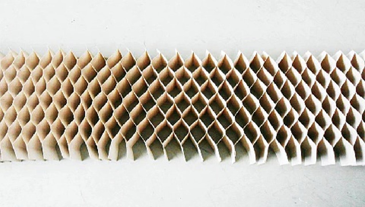 honeycomb cardboard packing material