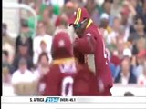Chris Gayle, One Two Punch to Jacques Rudolph , 2004 Champions Trophy