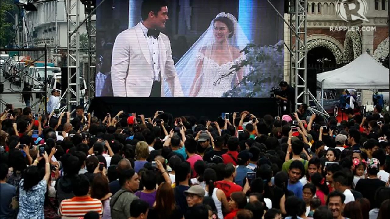 Dingdong Dantes and Marian Rivera's wedding day