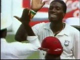 Courtney Walsh brutal bouncer to Robin Smith