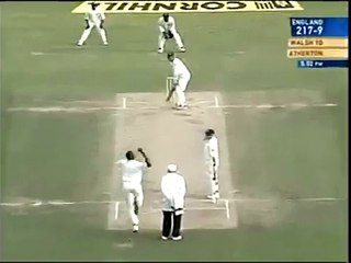 Courtney Walsh, Record breaking Wicket, Guess Who! Michael Atherton