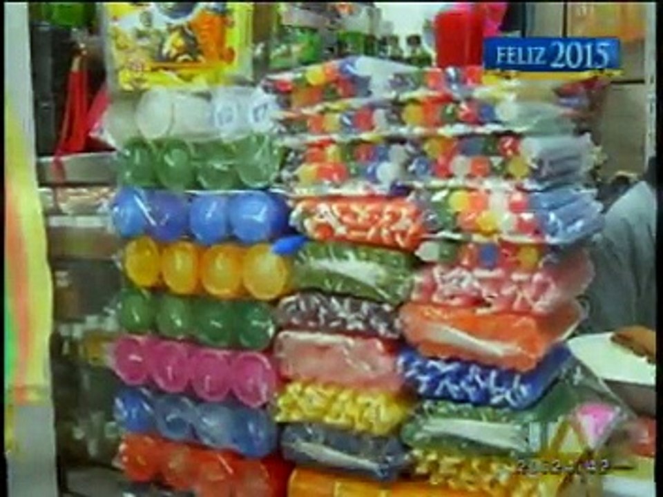 Los baños de fortuna son nuevas tradiciones de fin de año