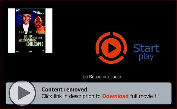 Download La Soupe aux choux In HD, DivX, DVD, Ipod Formats