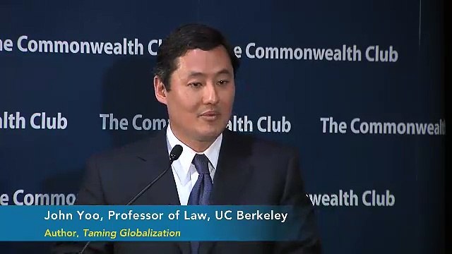 John Yoo's Argument Against 'Global Governance'