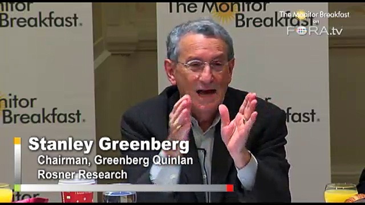 Greenberg Predicts a Major Third Party Candidate in 2012