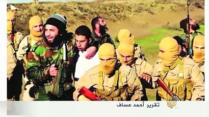 تنظيم الدولة يبث تحقيقاً مع الكساسبة